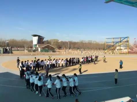 北京市实验外国语学校翱翔营地拓展训练活动