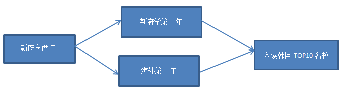 北京市新府学外国语学校韩国国际高中项目