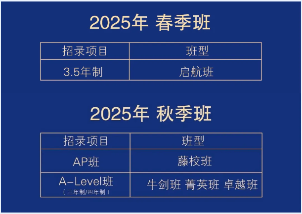 2025年武汉光谷未来学校国际部招生简章