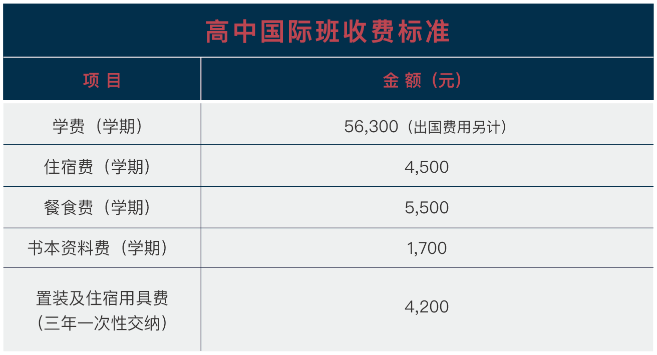 武汉海淀外国语实验学校收费标准